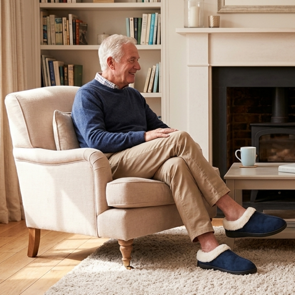 ConfortRelax™ Premium - Pantufas de Gel Antifadiga